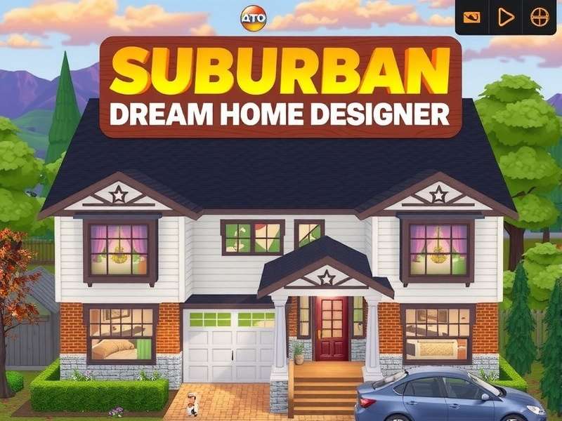 Gameplay of Suburban Dream Home Designer Suburban Dream Home Designer gameplay
